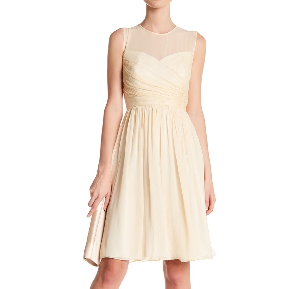 J Crew Clara Chiffon Dress